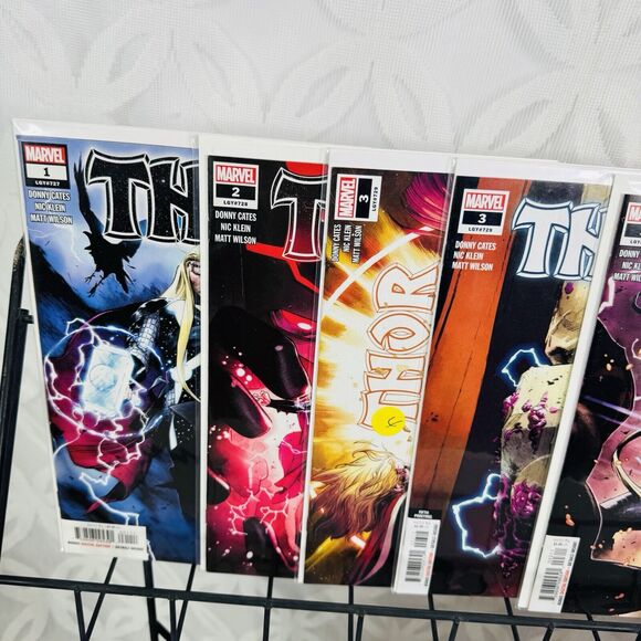 Thor 1-4 6-11 17 21 23 25 28 Lot (2020) Cates 2nd 3rd Print Variants - Picture 2 of 14